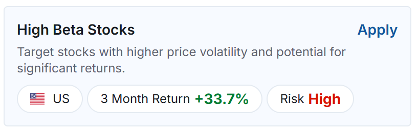 High-Beta Stocks