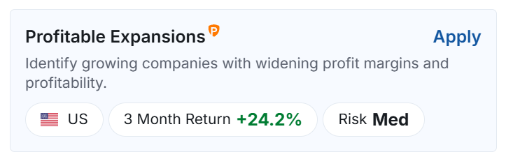 Profitable Expansions Strategy