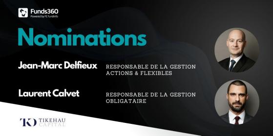 Deux nouvelles nominations de Responsable chez Tikehau Capital