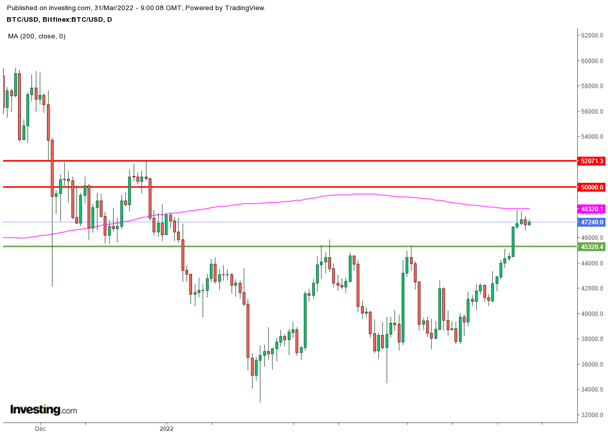 BTC/USD Daily Chart