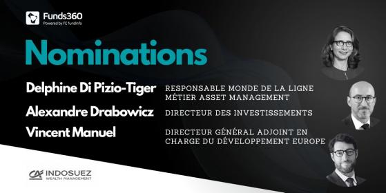 [Nominations] Indosuez WM : découvrez les trois nouveaux visages de la banque privée