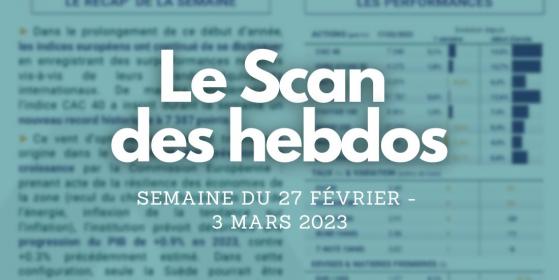 Quels sont les impacts du rebond de l’économie chinoise, de la hausse des actions mondiales et de l’inflation en zone euro ? Tour d’horizon des hebdos