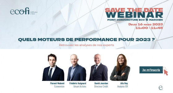 Save the Date – Webinar “Quels moteurs de performance pour 2023?”