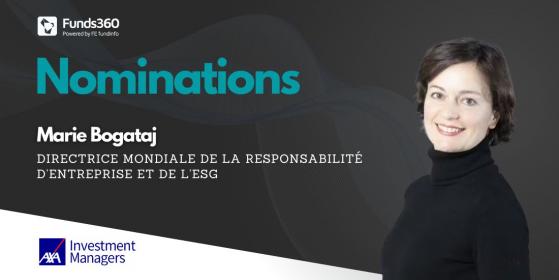 Marie Bogataj nommée Directrice Mondiale de la responsabilité d’entreprise et de l’ESG chez AXA IM